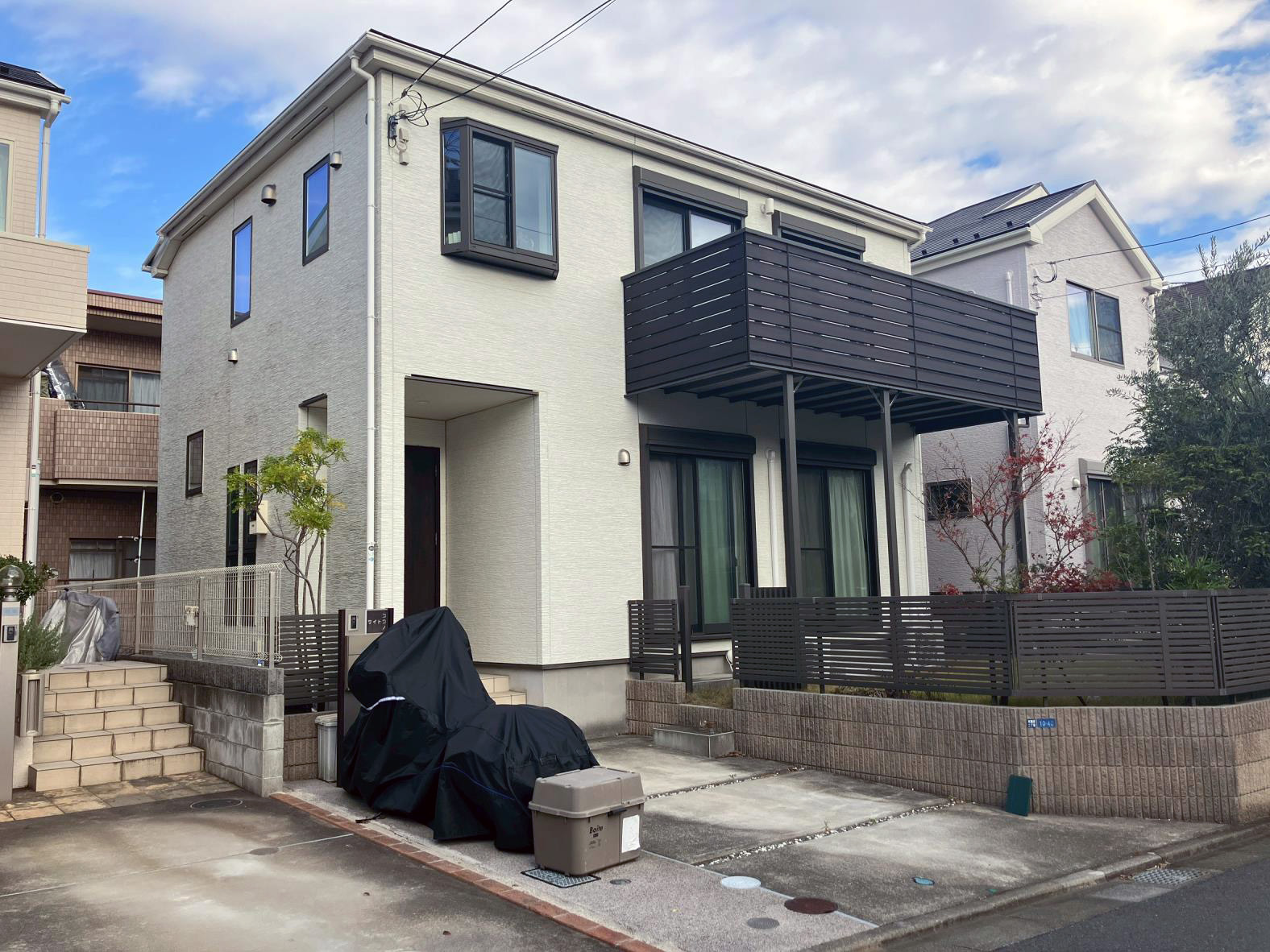 戸建住宅の外壁・屋根塗装・施工前